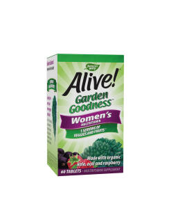 Nature's Way - Alive!® Garden Goodness™ naisille (60 tablettia) - Image 2