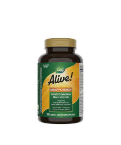 Natures Way Alive!® Max3 Daily Multivitamin Without Iron (180 Tablets)