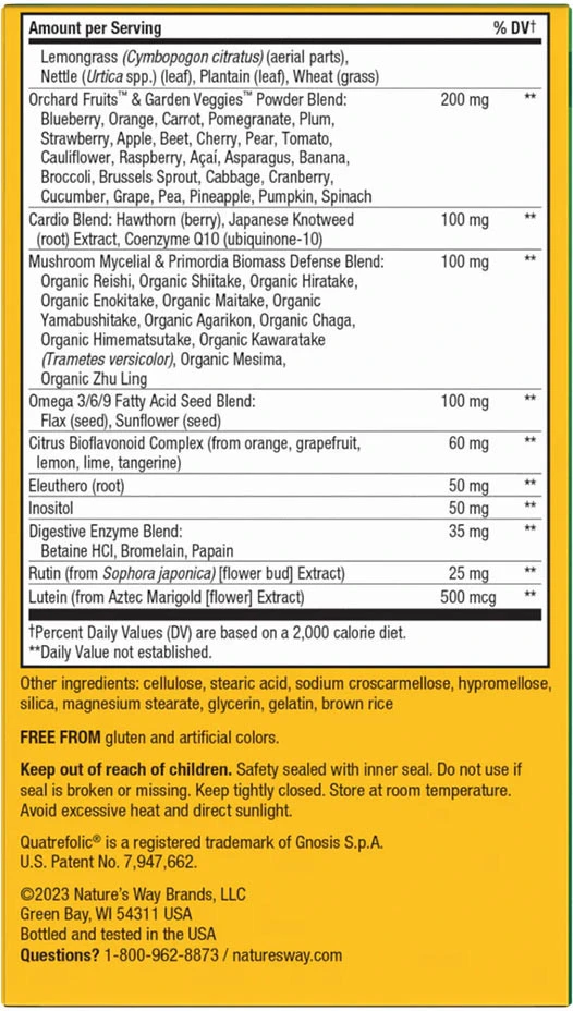 Nature's Way - Alive!® Max3 Päivittäinen monivitamiini ilman rautaa (90 tablettia) - Image 3