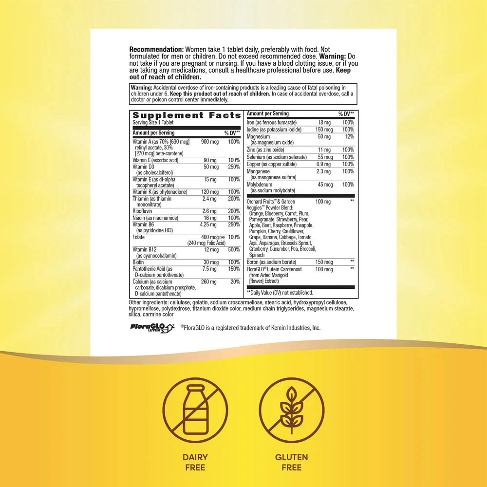 Nature's Way - Alive!® Naisten täydellinen monivitamiini (130 tablettia) - Image 2