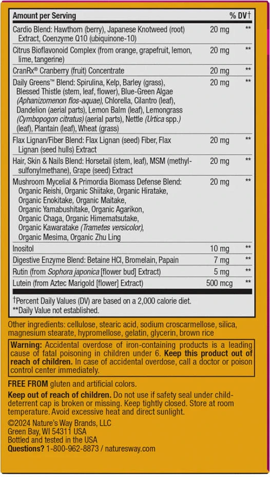 Nature's Way - Alive!® Naisten Ultra Monivitamiini (60 tablettia) - Image 3