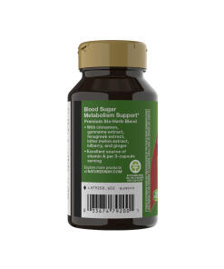Nature's Way – Blood Sugar Manager – Tukee normaalia verensokeritasapainoa – 90 kapselia - Image 3