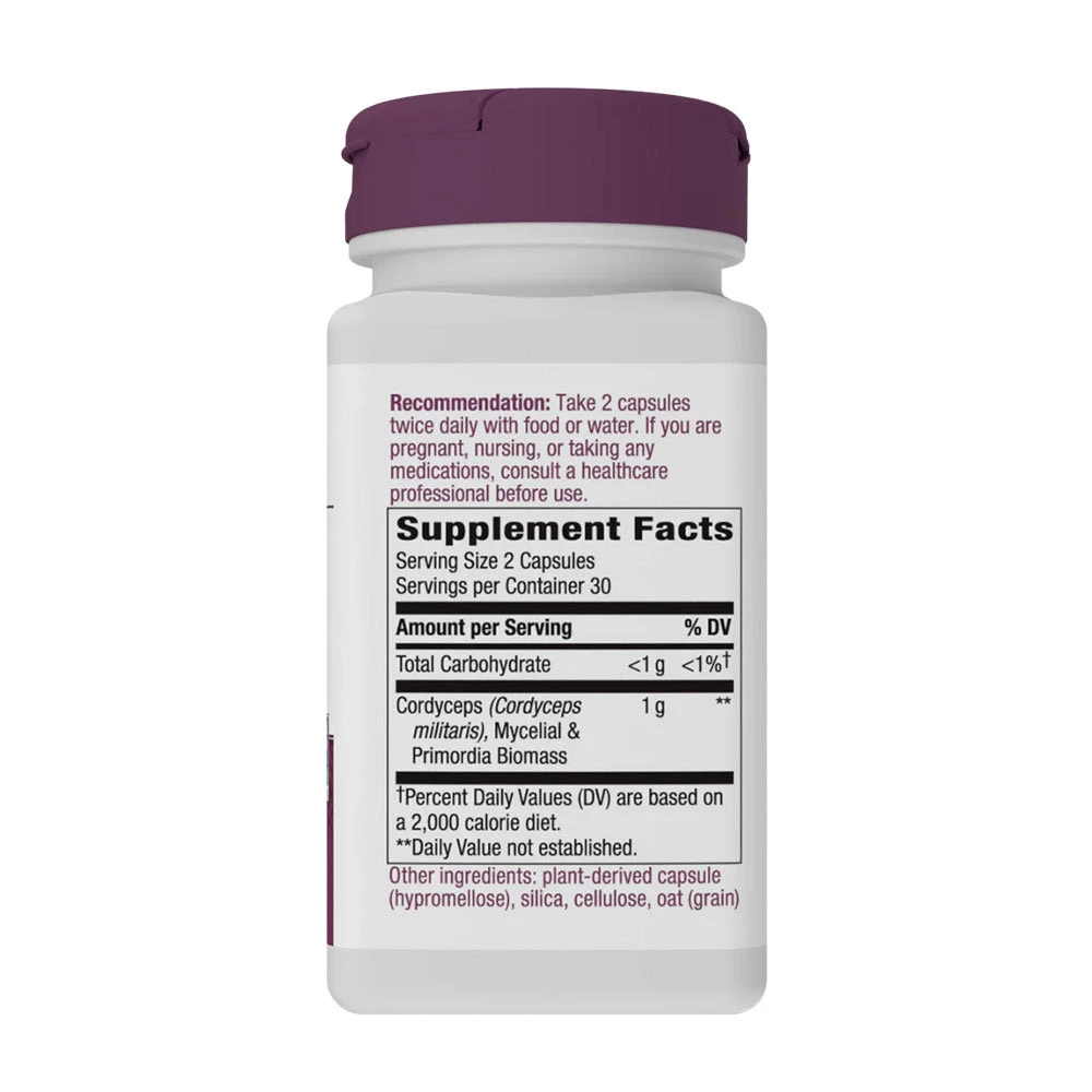 Nature's Way - Cordyceps 60 kapselia - Image 2
