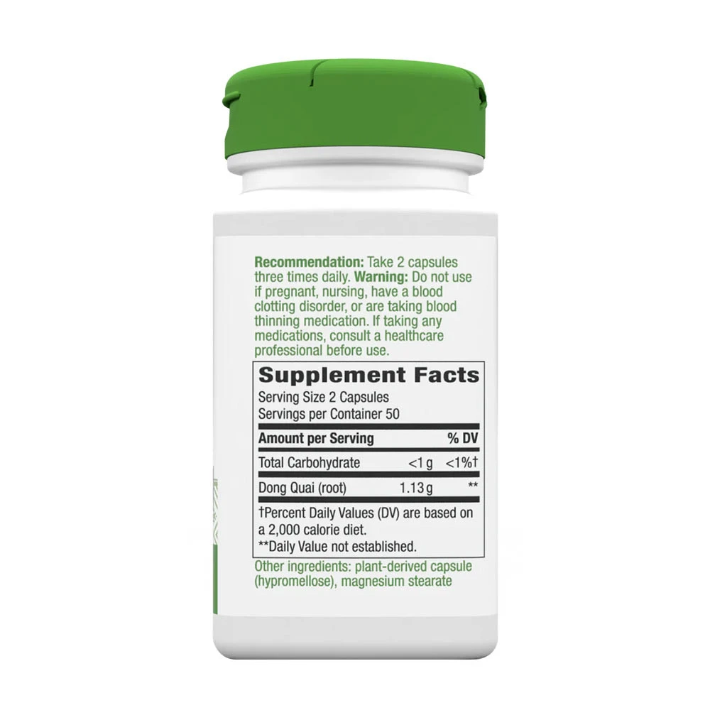 Nature's Way - Dong Quai -juuri (100 kapselia) - Image 2