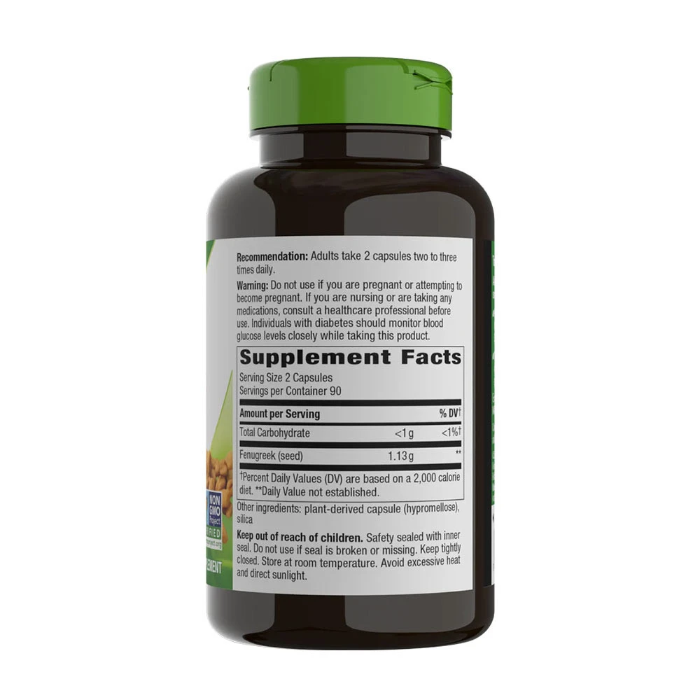 Nature's Way - Fenugreek-siemen (180 kapselia) - Image 2