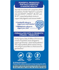 Nature's Way Fortify Optima 35 miljardia probioottia + prebioottia (60 kapselia) - Image 3
