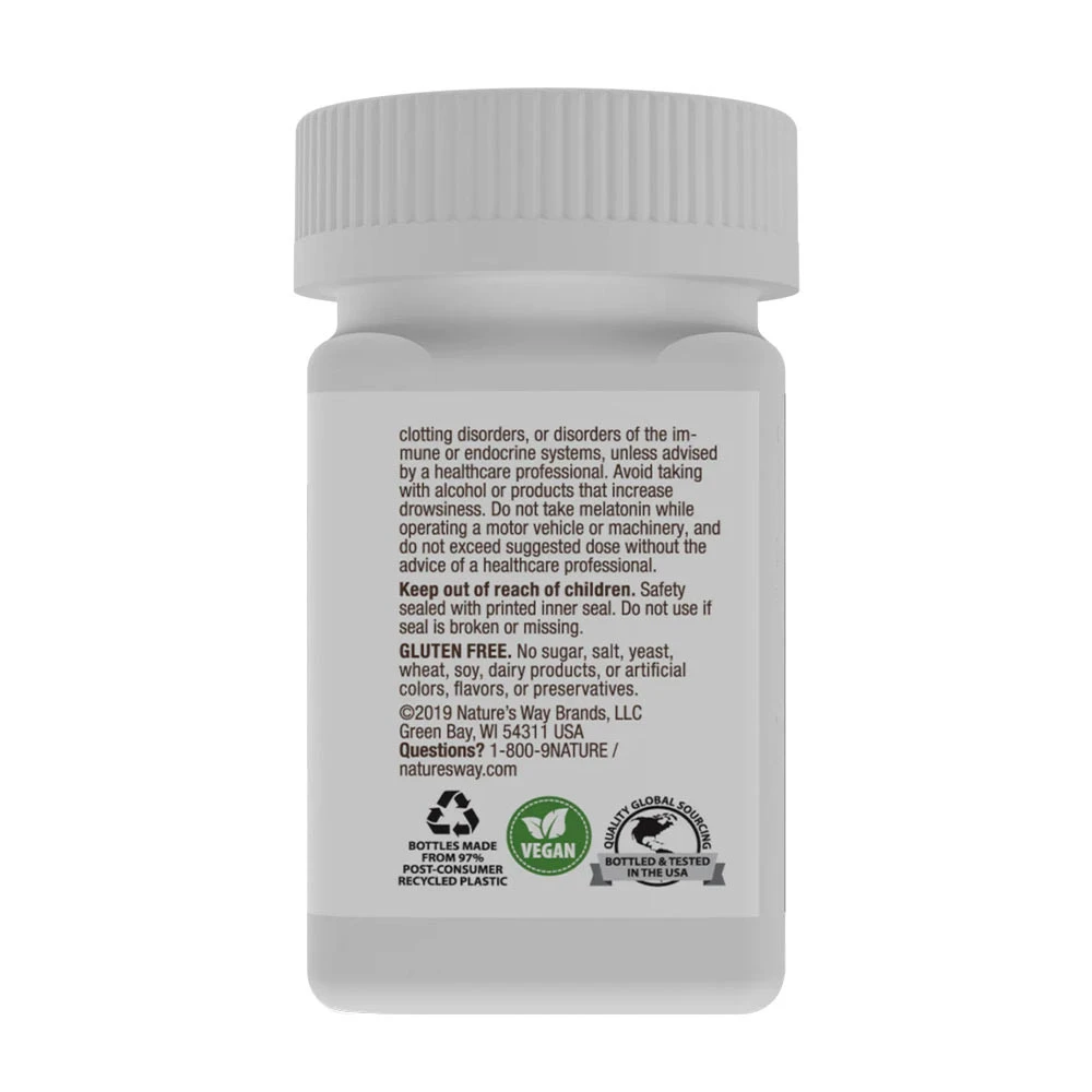 Nature's Way - Melatoniinipastilli (100 pastillia) - Image 3