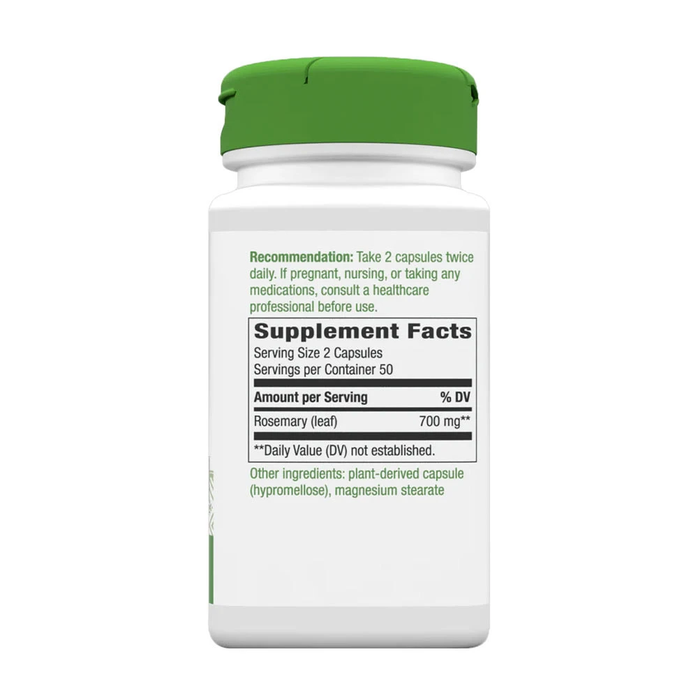 Nature's Way - Rosmariinilehti (100 kapselia) - Image 2