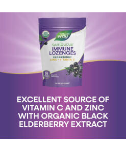 Nature's Way - Nature's Way Sambucus Immune Luomuimeskelytabletit (24 imeskelytablettia) - Image 3