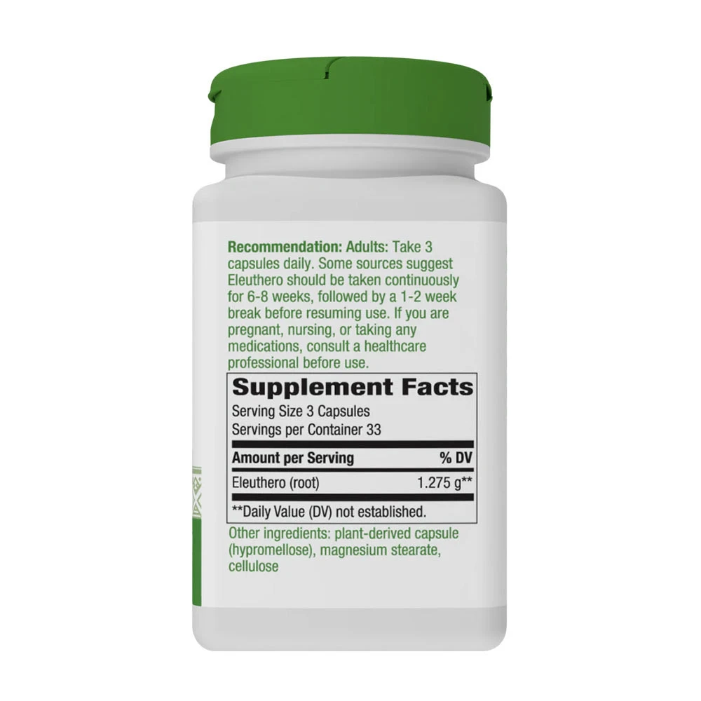 Nature's Way - Siperian Eleuthero (100 kapselia) - Image 2