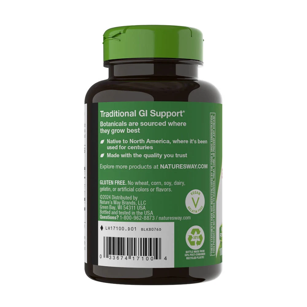 Nature's Way - Slippery Elm Bark (100 kapselia) - Image 3