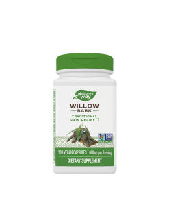 Natures Way Willow Bark (100 Veg Capsules)