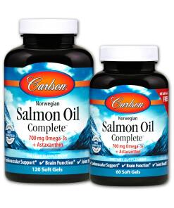 Norwegian Salmon Oil Complete - 120 + 60 softgels