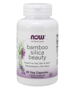 Now Foods - Bamboo Silica Beauty (90 Veg Capsules)