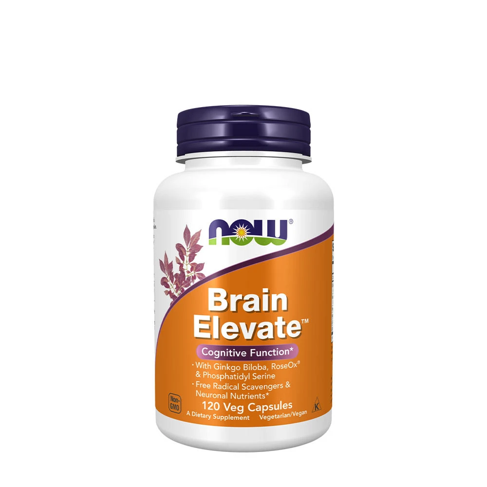 Now Foods - Brain Elevate Veg Capsules (120 Veg Capsules)