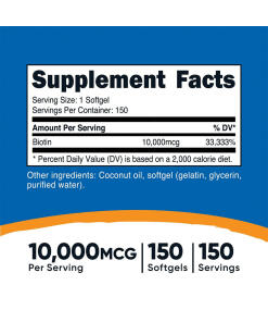 000 mcg (150 Softgels)