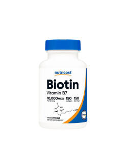 Nutricost Biotin with Coconut Oil 10