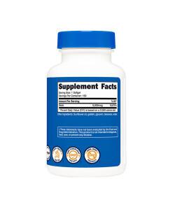 Nutricost Biotiini Kookosöljykapseleissa 5000 mcg (150 kapselia) - Image 2