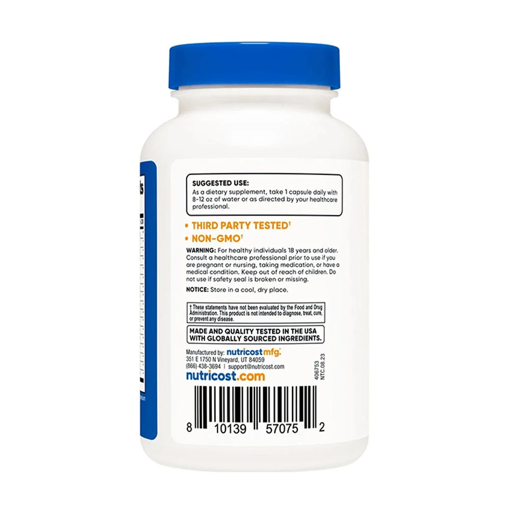 Nutricost - Nutricostin ruoansulatusentsyymikompleksi kapselit (120 kapselia) - Image 2
