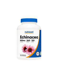 Nutricost Echinacea 800 mg (240 Capsules)