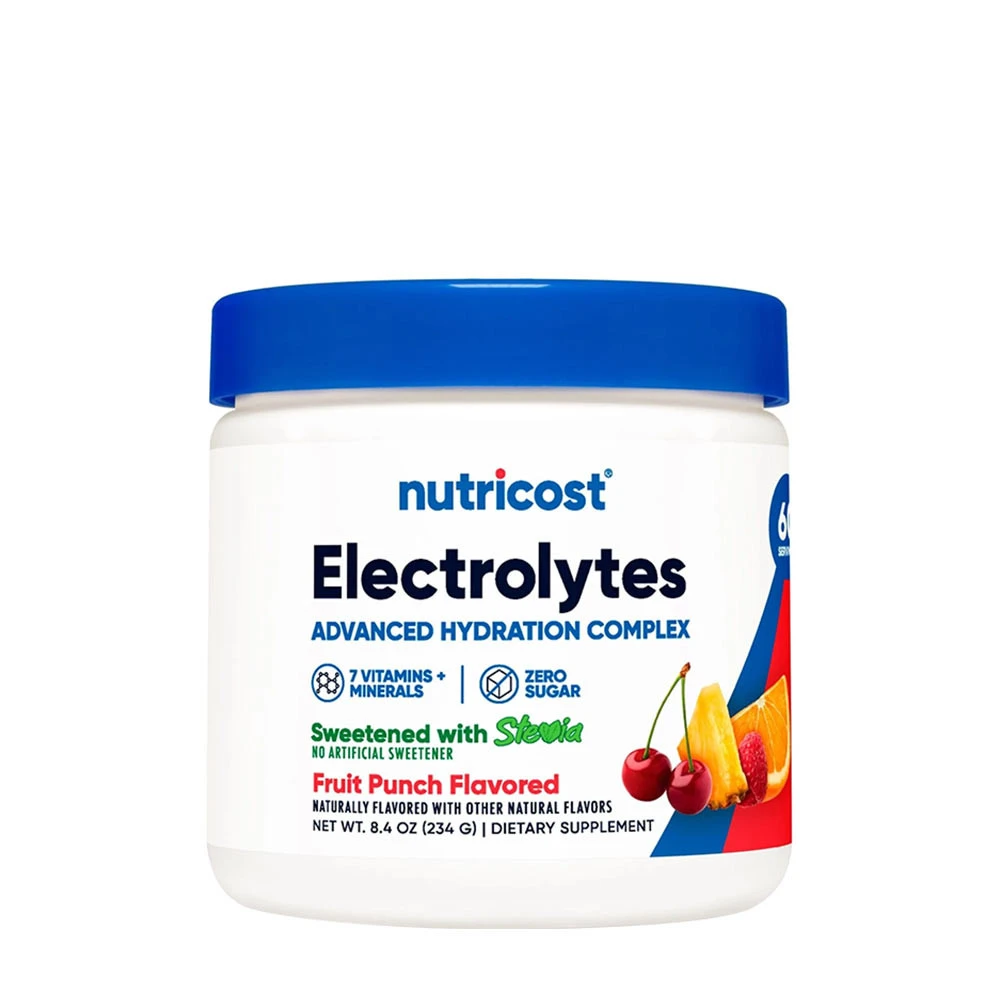 Nutricost - Nutricost Elektrolyyttikompleksi (234 g, hedelmäpunch)