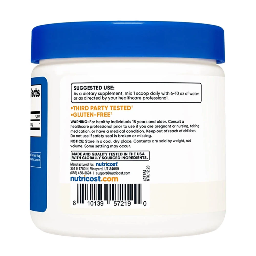 Nutricost L-teaniinijauhe (100 g) - Image 3