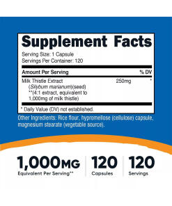 Nutricost - Nutricost Maito-ohdake 1000 mg (120 kapselia) - Image 2