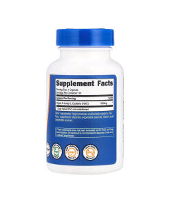 Nutricost N-asetyyli-L-kysteiini (NAC) 600 mg, 30 kapselia - Image 2