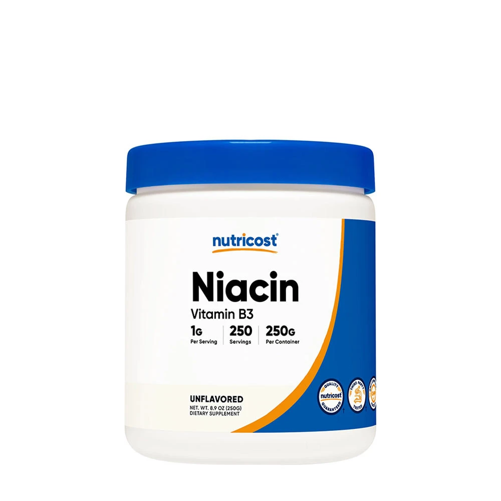 Nutricost - Nutricost B3-vitamiini Niasiini (250 g)