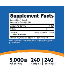 000 IU (240 Softgels)