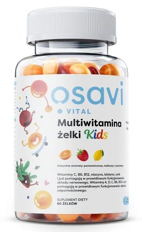 Osavi - OSAVI Monivitamiini Lapsille (60 kumivitamiinia)