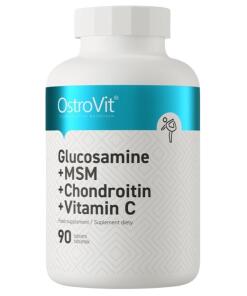 OSTROVIT Glucosamine + MSM + Chondroitin + Vitamin C (90 tabs)