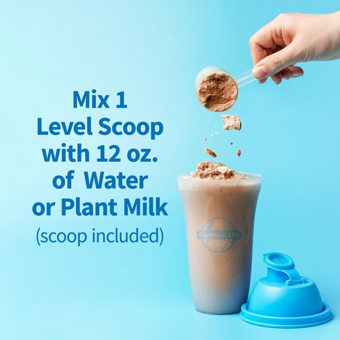 Luomukermainen proteiini kauramaidolla, suklaabrownie - 920g - Image 4