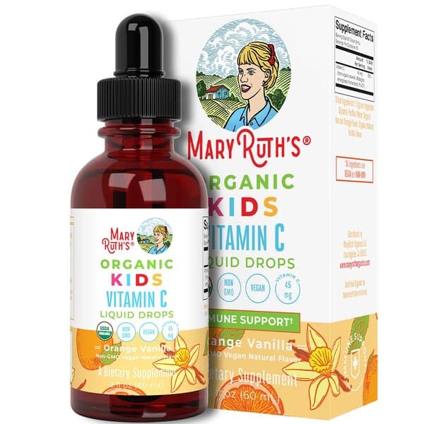 Økologiske C-vitamin dråber til børn