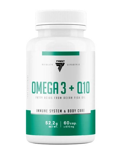 Omega 3 + Q10 - 60 kapsler