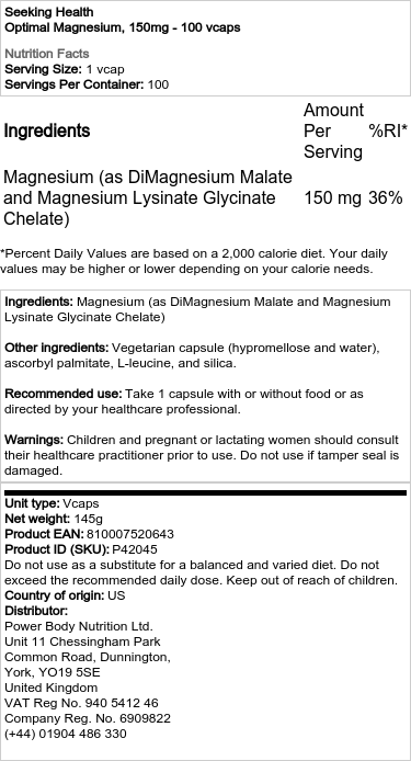 150 mg - 100 vegetabilske kapsler