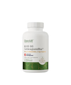 Ostrovit KSM-66 Ashwagandha® Vege (120 Capsules)