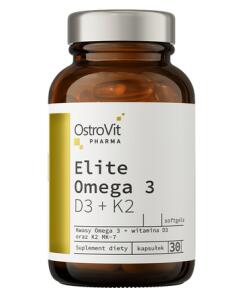 Ostrovit Pharma Elite Omega 3 D3 + K2 (30 Capsules)