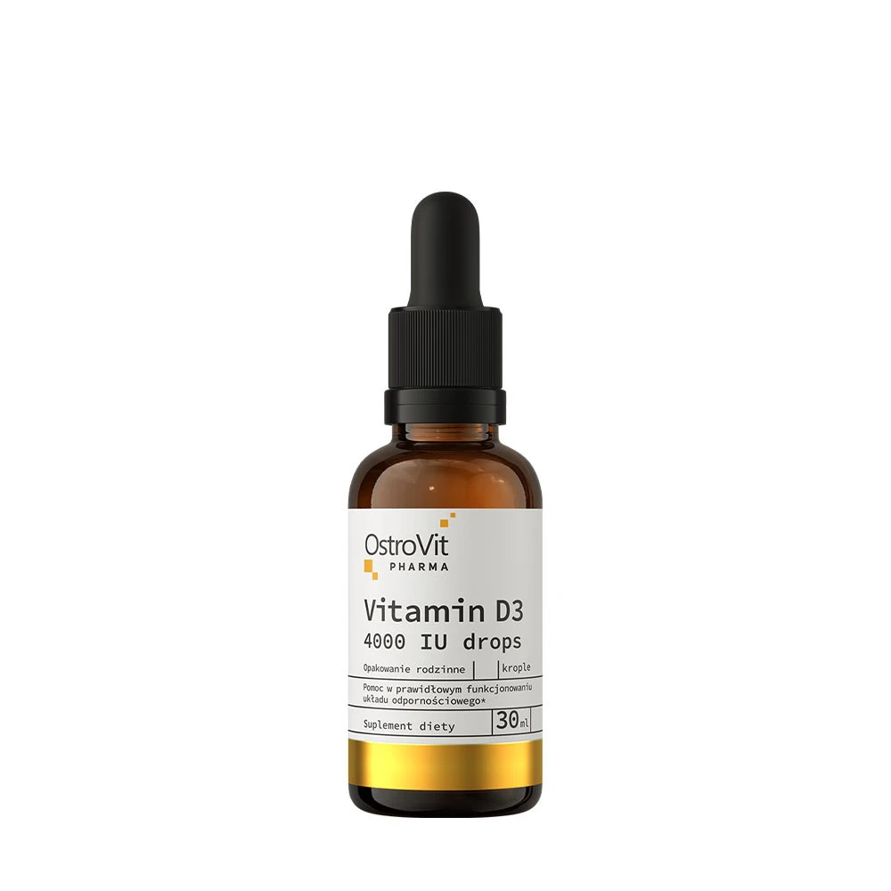 OstroVit Pharma D3-vitamiini 4000 IU tipat (30 ml)
