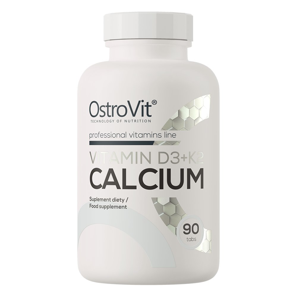 Ostrovit Vitamin D3 + K2 + Calcium (90 Tablets)