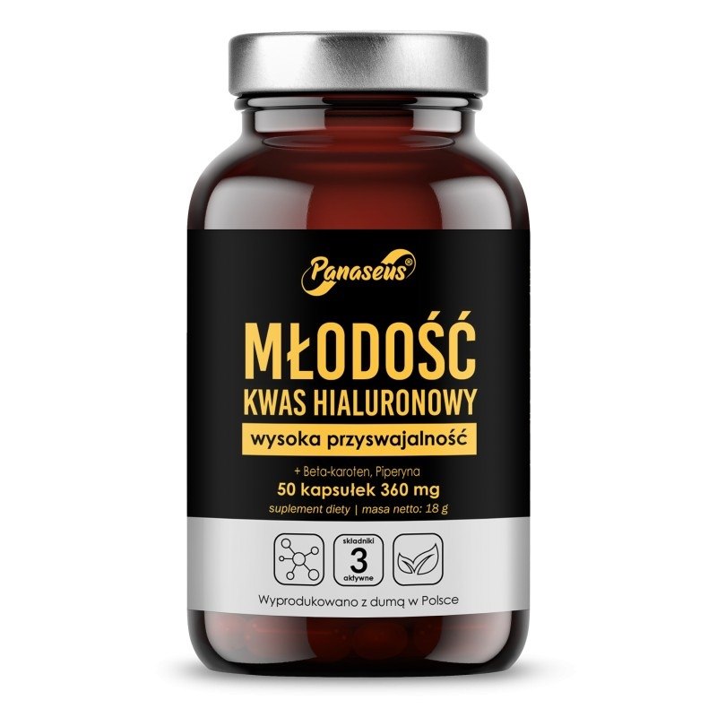 PANASEUS Youth Hyaluronic Acid (50 caps)