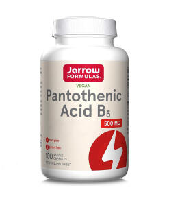 Pantoteenihappo B5, 500 mg - 100 kapselia - Image 3