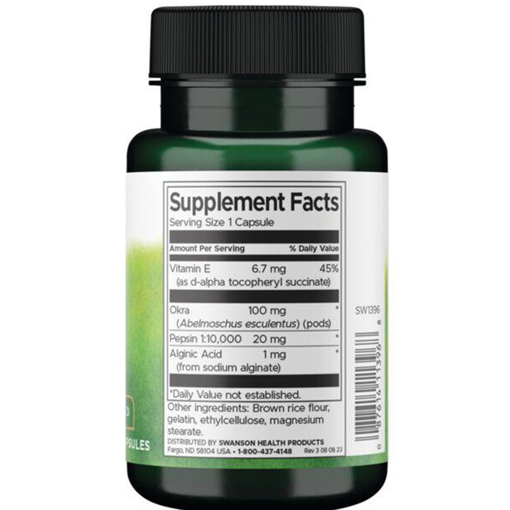 Okra Pepsin - 90 kapselia - Image 3