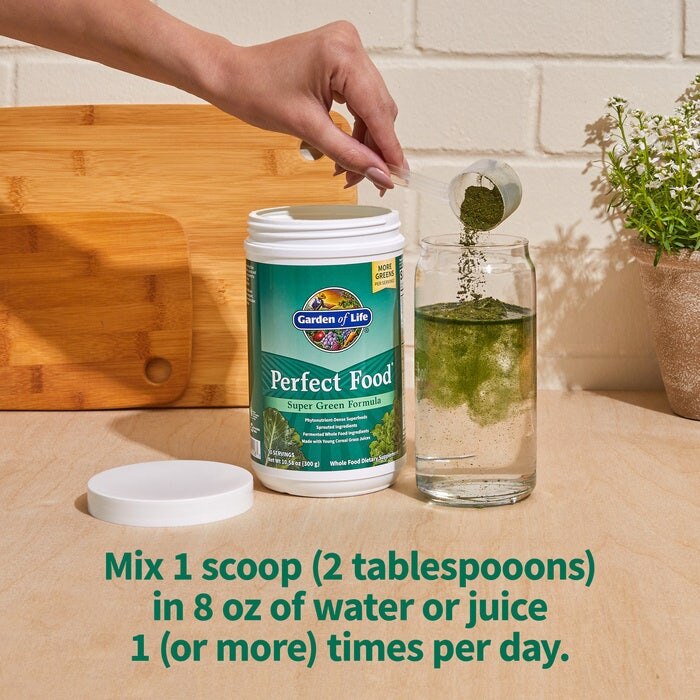 Täydellinen Super Vihreä Ruoka Kaava, jauhe - 600g - Image 3