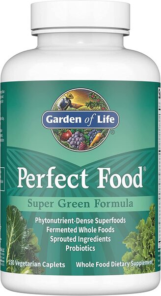 Perfekt Føde Supergrøn Formel - 150 vegetariske kapsler