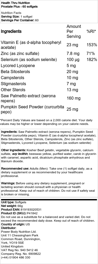 Eturauhanen Plus - 60 kapselia - Image 2