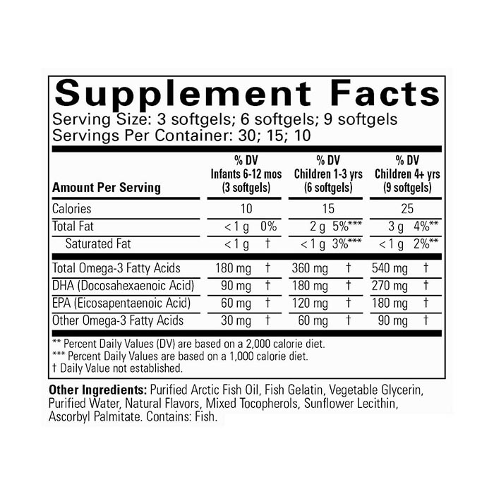 Pure DHA Pureskeltavat tabletit, Luonnollinen Marja - 90 pehmeää kapselia - Image 3