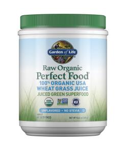 Rå Økologisk Perfekt Mad 100% Økologisk Amerikansk Hvedegræsjuice - 240g