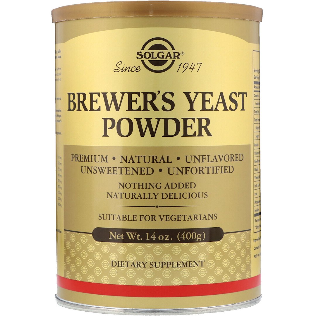 SOLGAR Brewer's Yeast Powder (400 g / 14 oz.)