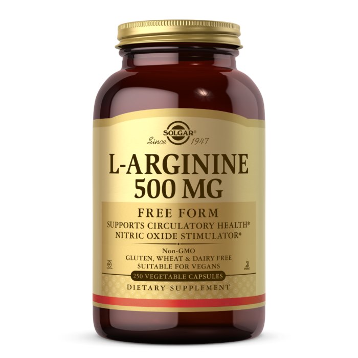 SOLGAR L-Arginine Free Form